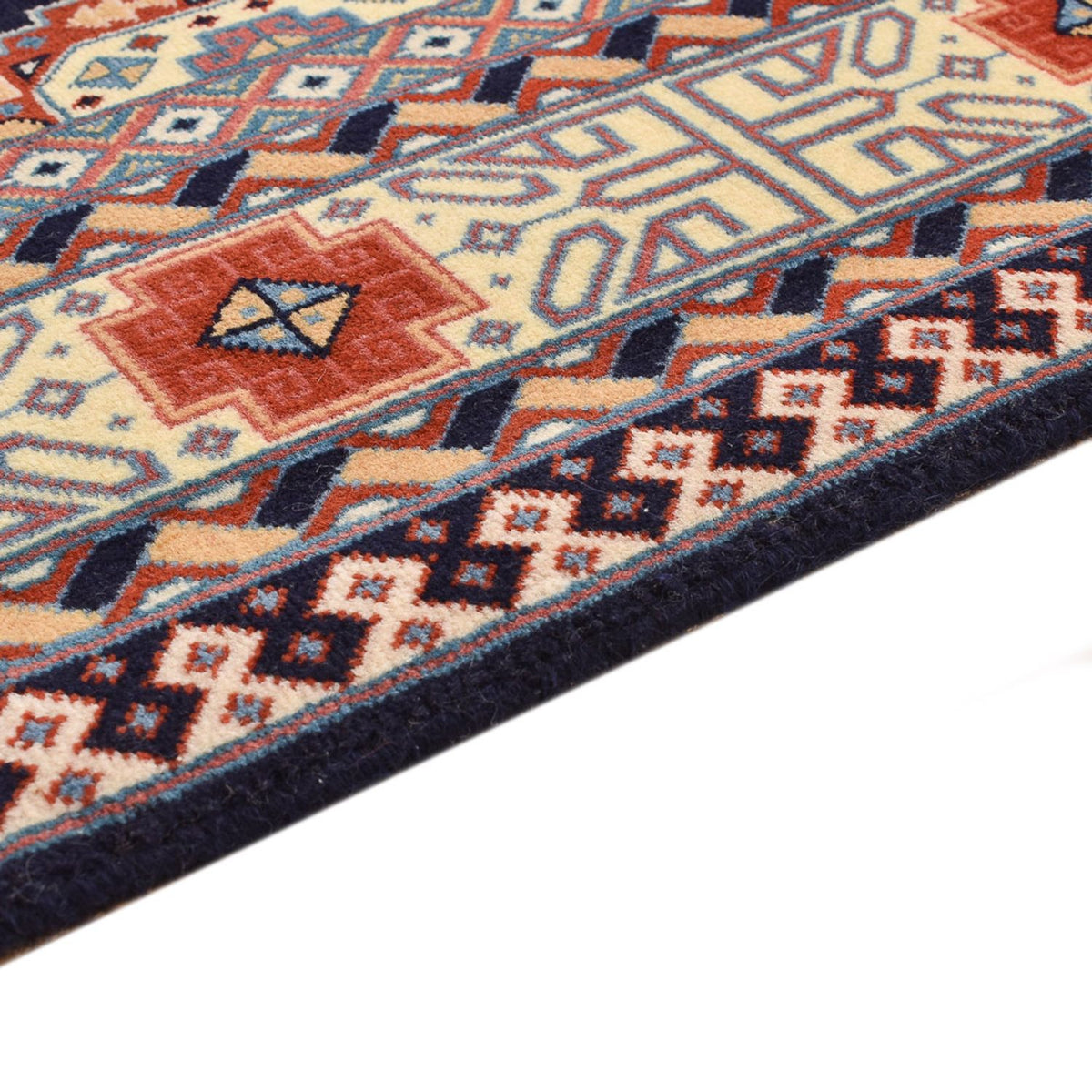 Tapis de couloir Tapis persan - Tabriz - Premium - 300 x 73 cm - bleu foncé