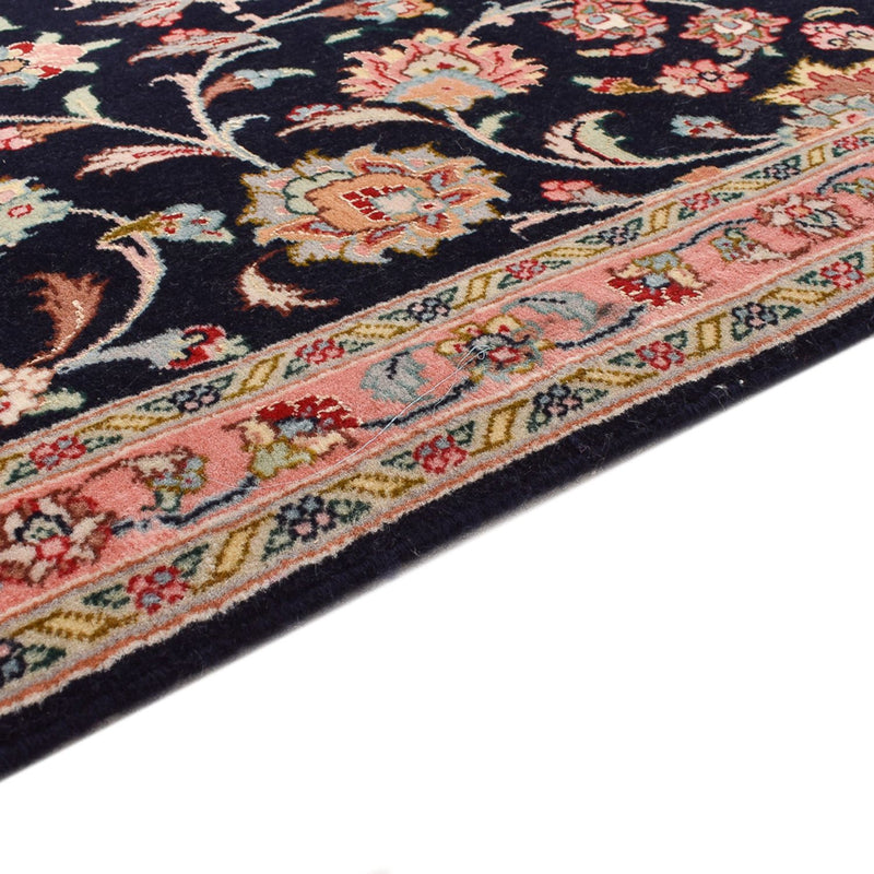 Tapis de couloir Tapis persan - Tabriz - Premium - 300 x 66 cm - bleu foncé