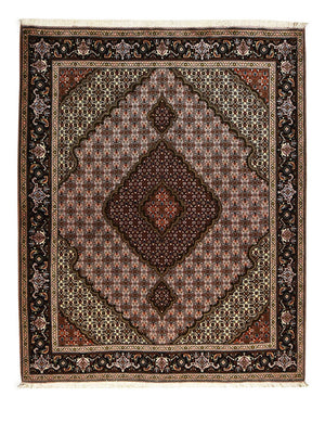 Tapis persan - Tabriz - Royal - 197 x 156 cm - rouge clair