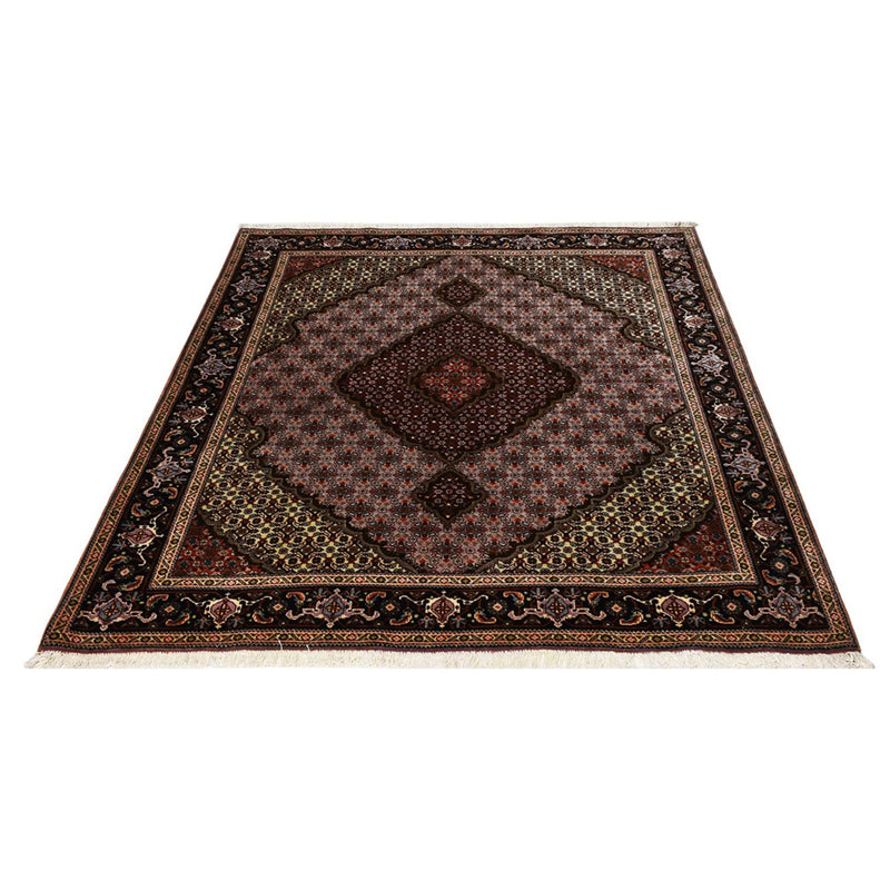 Tapis persan - Tabriz - Royal - 197 x 156 cm - rouge clair