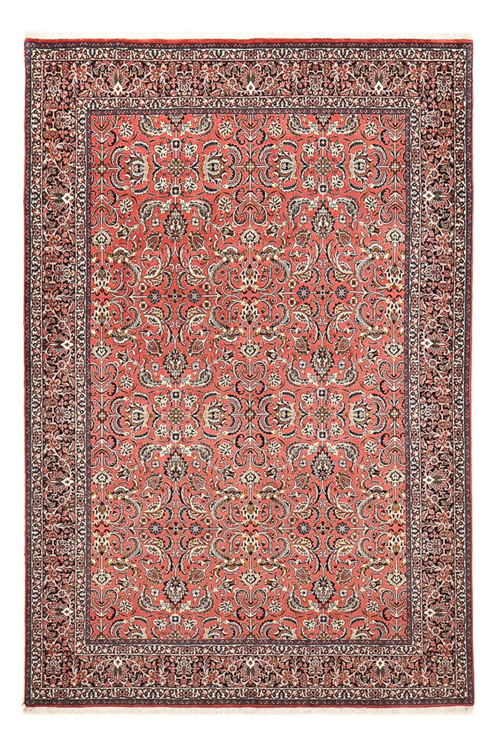 Tapis persan - Bidjar - 298 x 200 cm - rouge clair