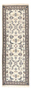 Tapis de couloir Tapis persan - Nain - Royal - 188 x 60 cm - crème