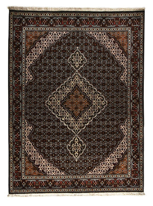 Tapis persan - Tabriz - Royal - 207 x 154 cm - anthracite