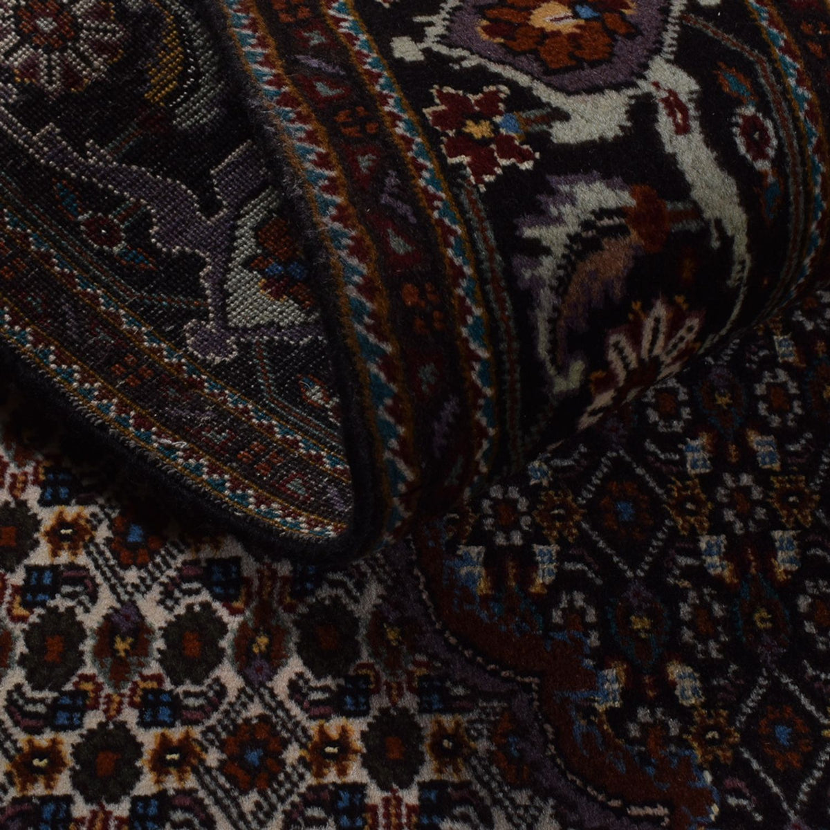 Tapis persan - Tabriz - Royal - 206 x 158 cm - anthracite