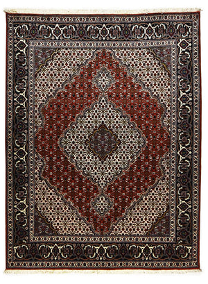 Tapis persan - Tabriz - Royal - 200 x 154 cm - rouge