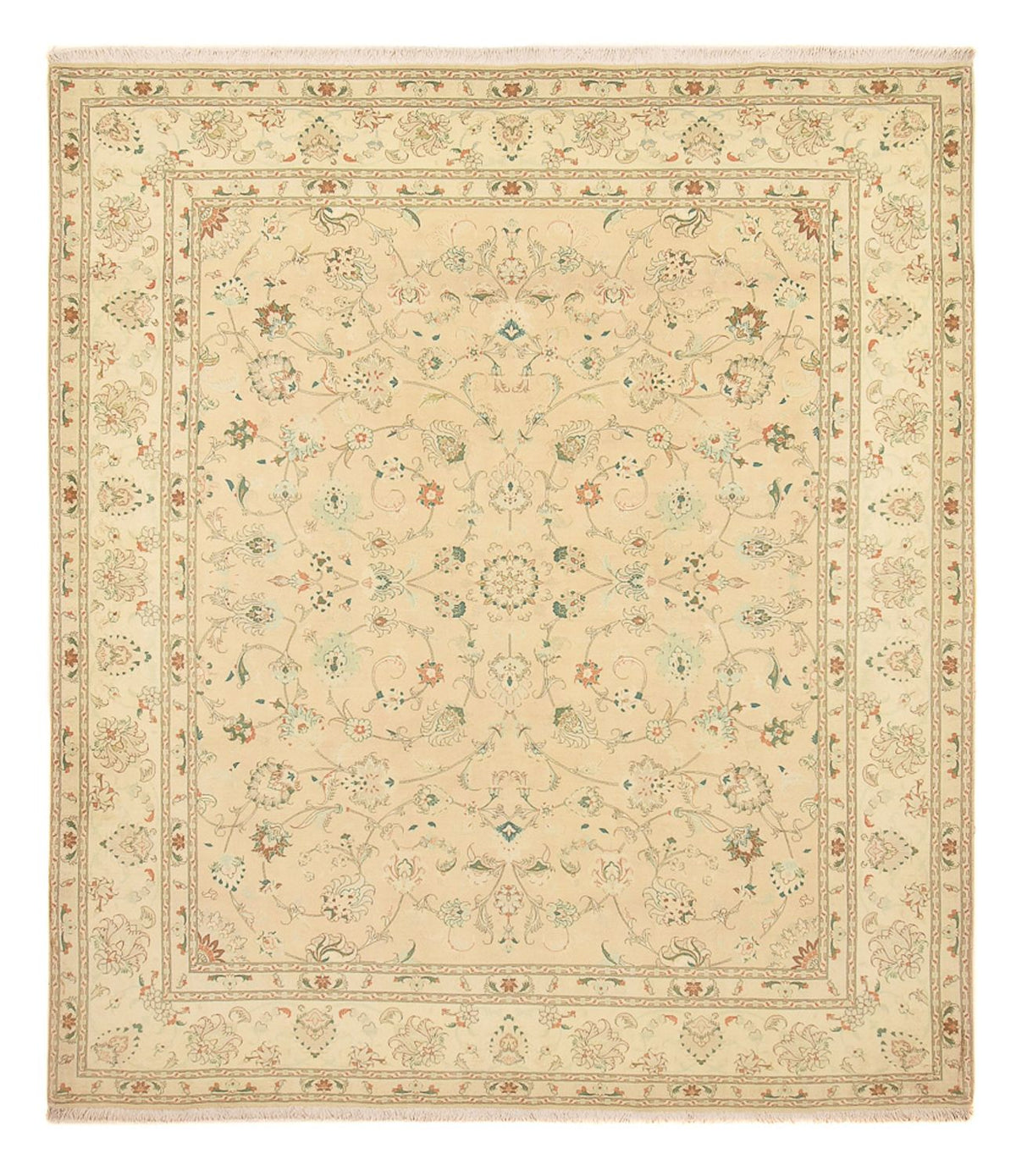 Tapis persan - Tabriz - Royal - 300 x 250 cm - beige