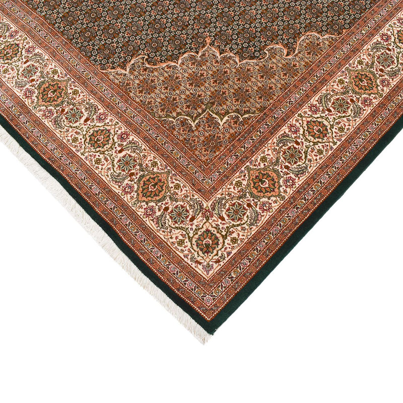 Tapis de couloir Tapis persan - Tabriz - Royal - 404 x 200 cm - sable
