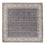 Tapis persan - Nain - Premium carré - 342 x 340 cm - bleu foncé