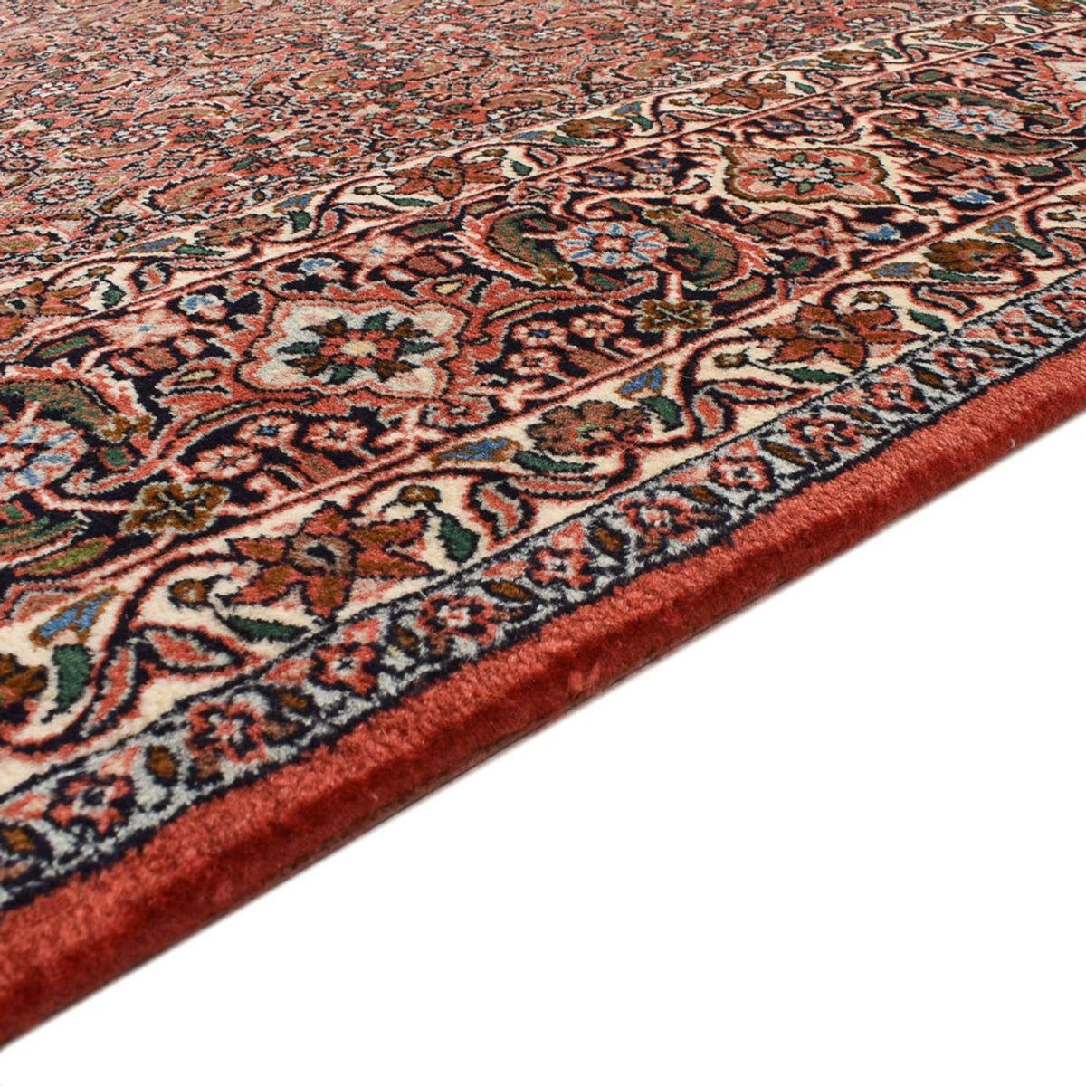 Tapis persan - Bidjar originale - 393 x 205 cm - rouille