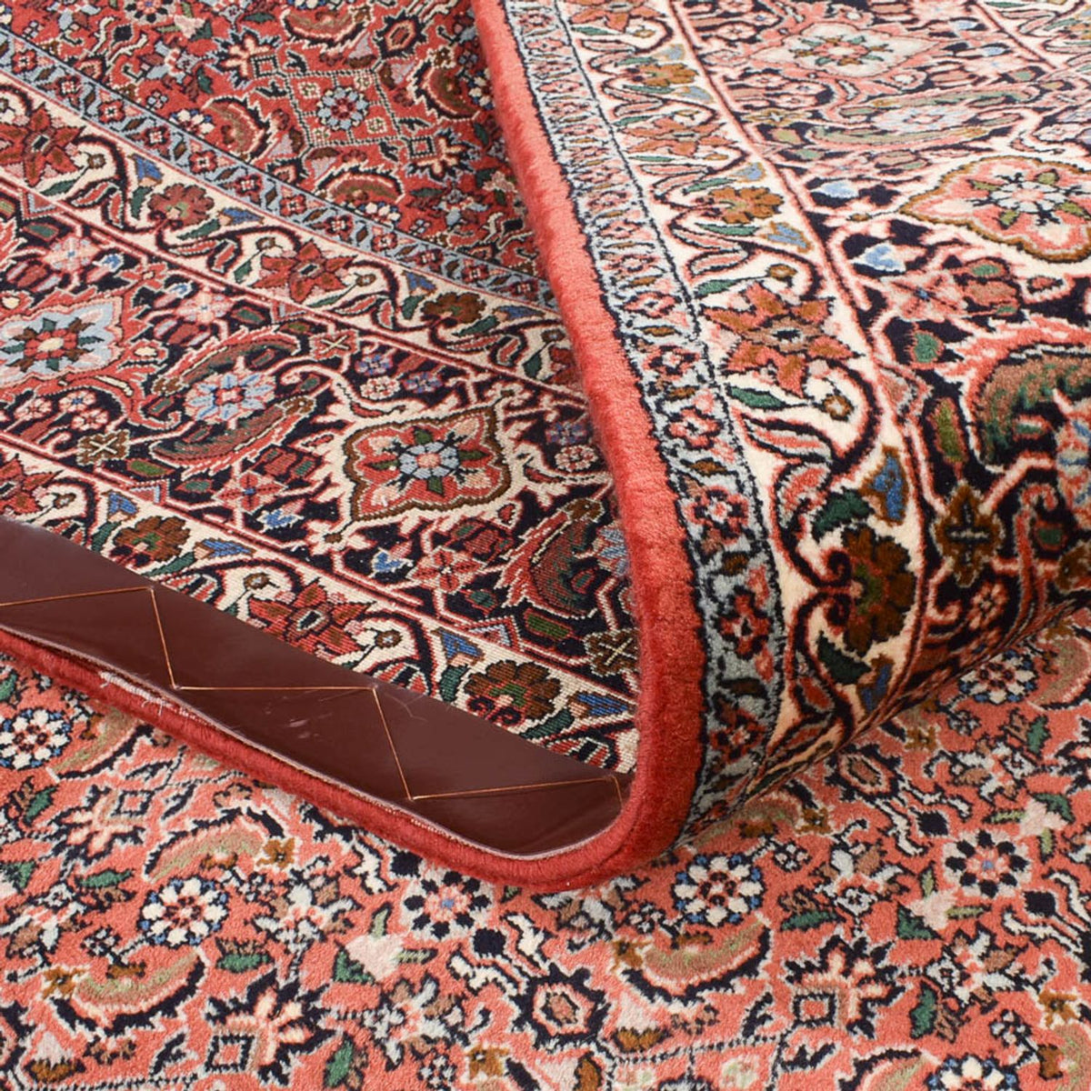 Tapis persan - Bidjar originale - 393 x 205 cm - rouille