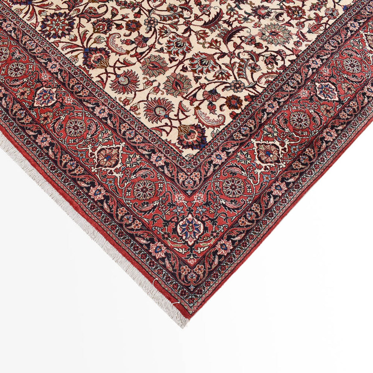 Tapis de couloir Tapis persan - Bidjar - 417 x 204 cm - rouille