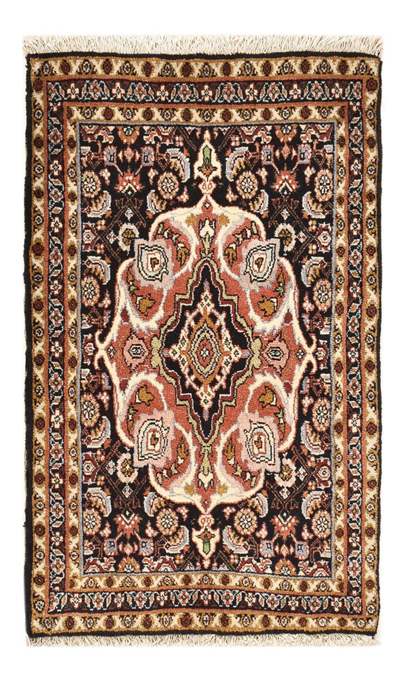 Tapis persan - Bidjar - 70 x 50 cm - beige foncé