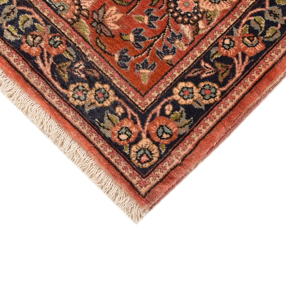 Tapis persan - Royal - 59 x 58 cm - rouge clair