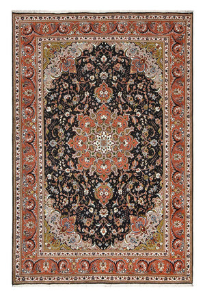 Tapis persan - Tabriz - Royal - 305 x 203 cm - anthracite