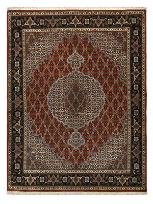 Tapis persan - Tabriz - Royal - 198 x 151 cm - rouge clair