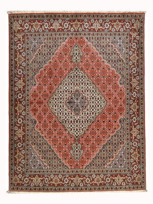 Tapis persan - Tabriz - Royal - 205 x 153 cm - multicolore