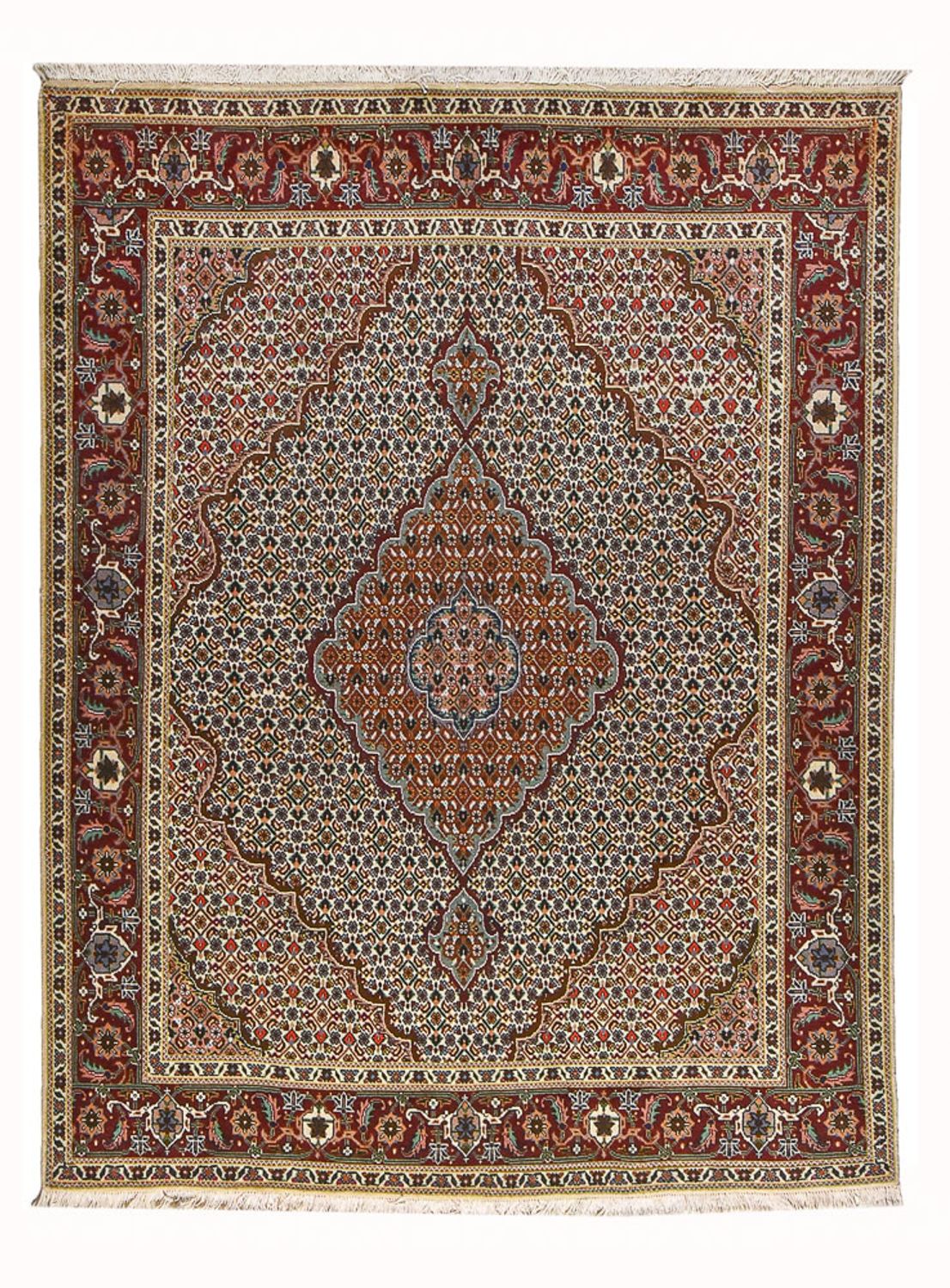 Tapis persan - Tabriz - Royal - 200 x 153 cm - multicolore