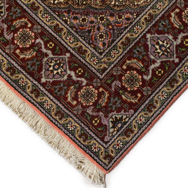 Tapis persan - Tabriz - Royal - 202 x 150 cm - marron clair