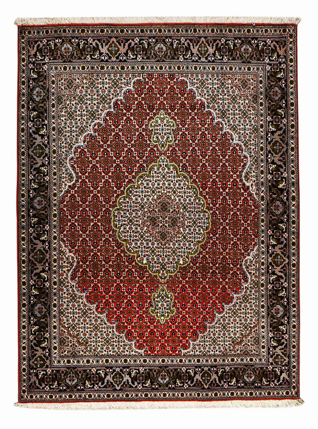 Tapis persan - Tabriz - Royal - 200 x 148 cm - rouge