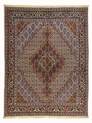 Tapis persan - Tabriz - Royal - 200 x 150 cm - sable