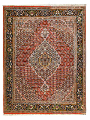 Tapis persan - Tabriz - Royal - 200 x 153 cm - rouille