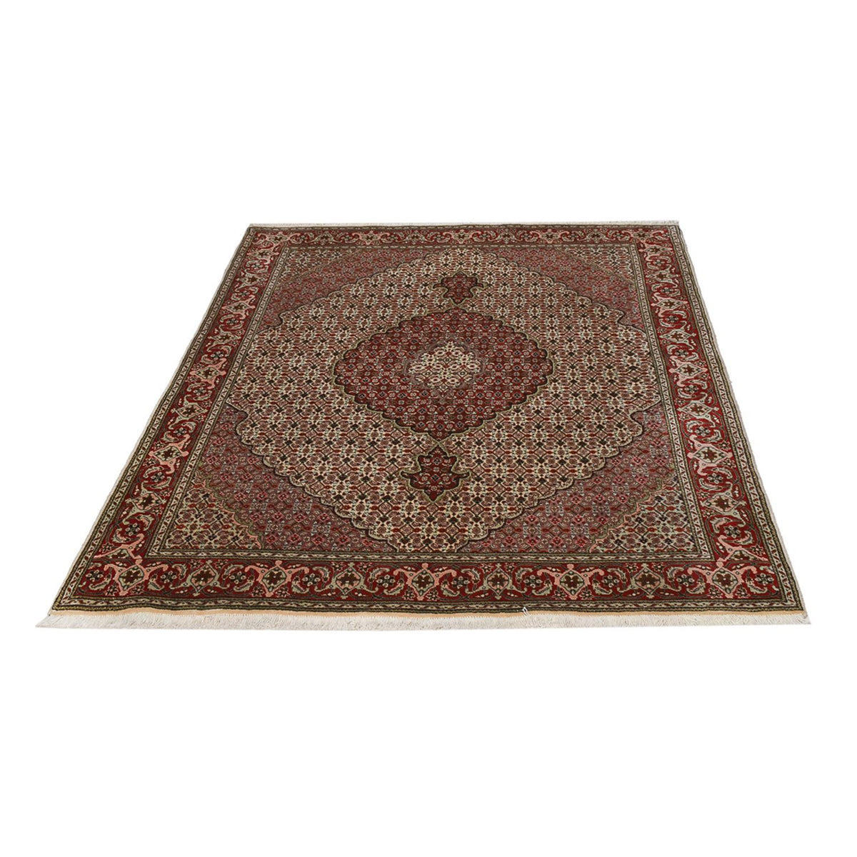 Tapis persan - Tabriz - Royal - 202 x 152 cm - sable