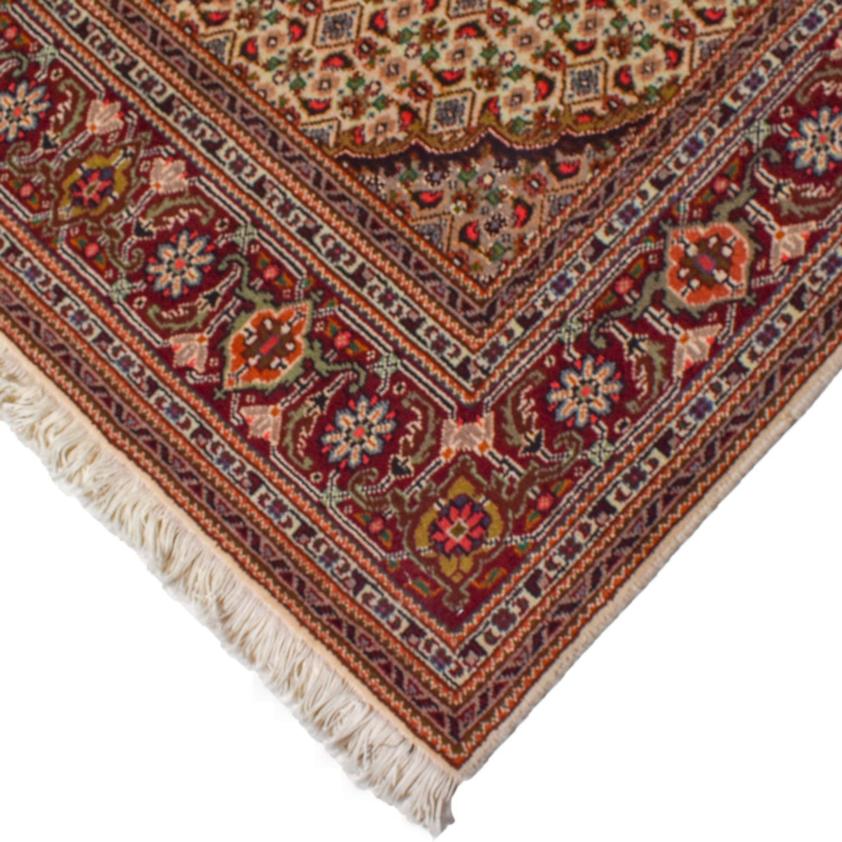 Tapis persan - Tabriz - Royal - 200 x 152 cm - sable