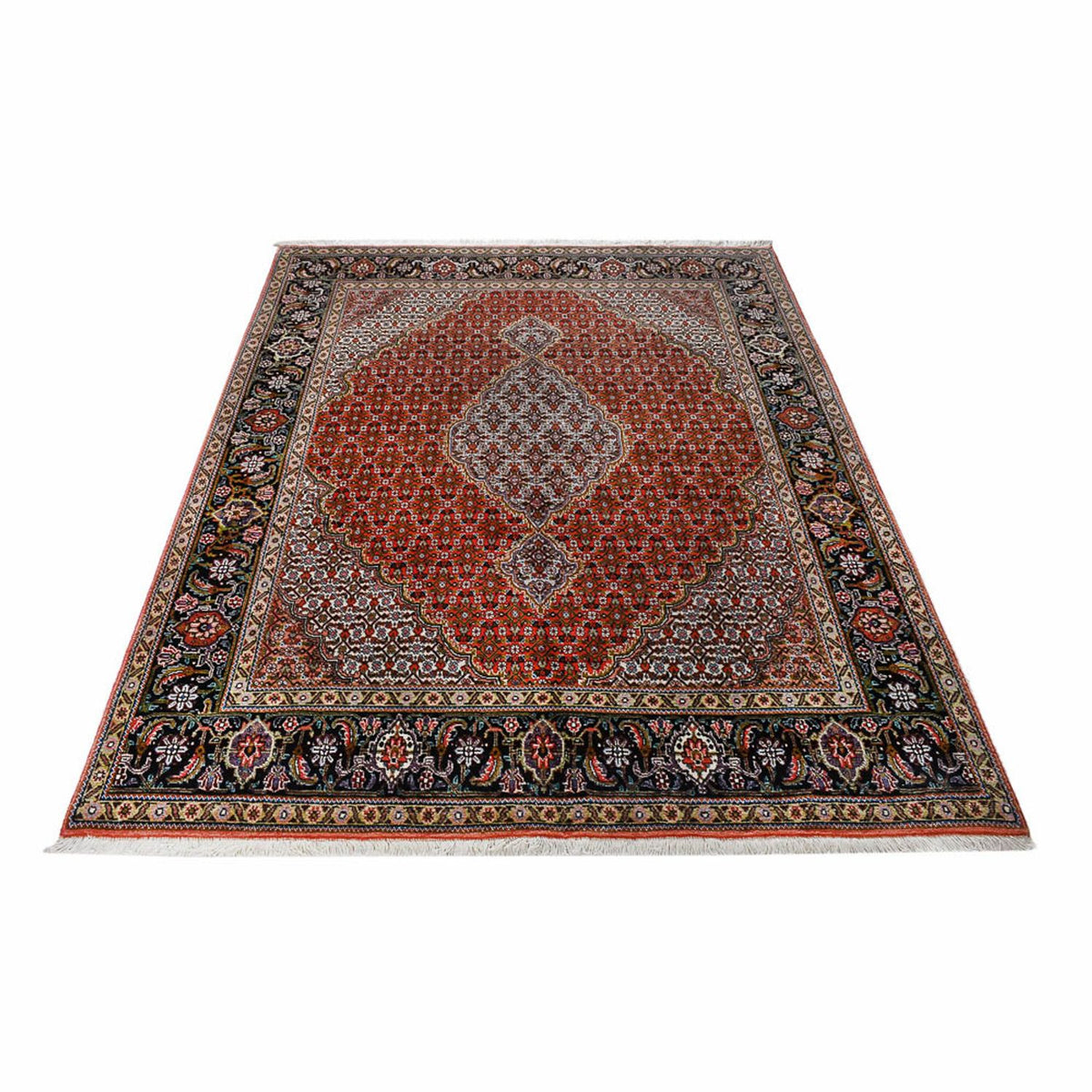 Tapis persan - Tabriz - Royal - 200 x 152 cm - multicolore