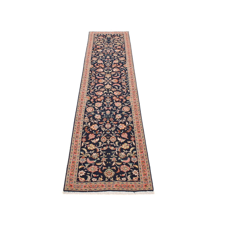 Tapis de couloir Tapis persan - Tabriz - Premium - 300 x 68 cm - bleu foncé