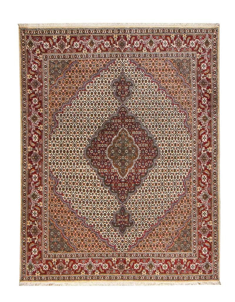 Tapis persan - Tabriz - Royal - 198 x 154 cm - sable