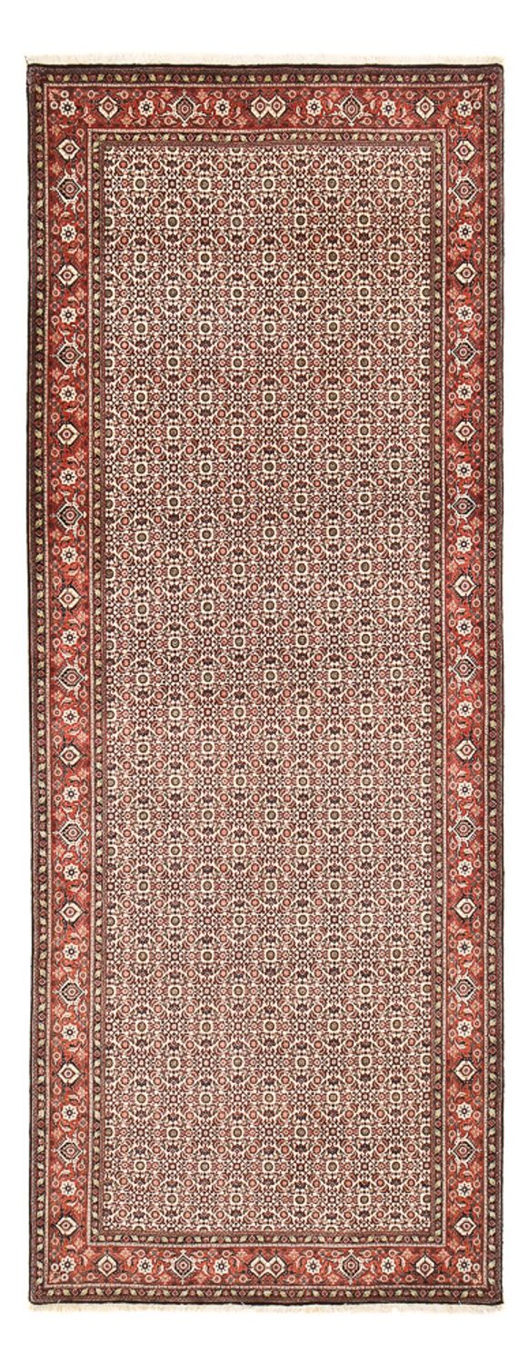 Tapis de couloir Tapis persan - Bidjar - 402 x 153 cm - rouille