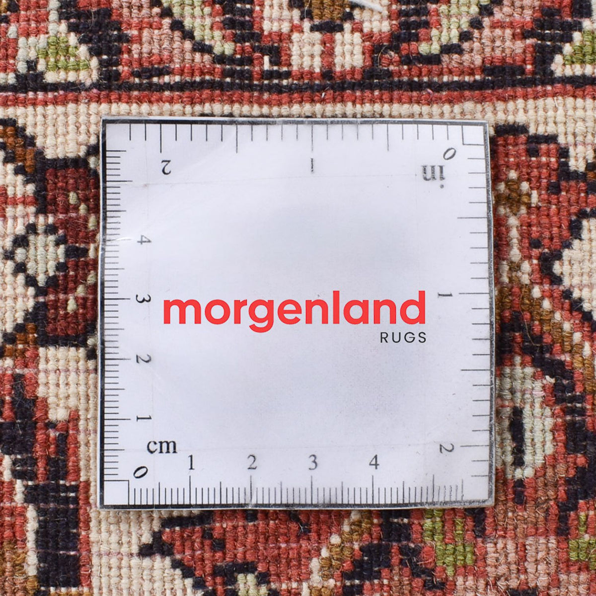 Tapis de couloir Tapis persan - Bidjar - 395 x 203 cm - rouille