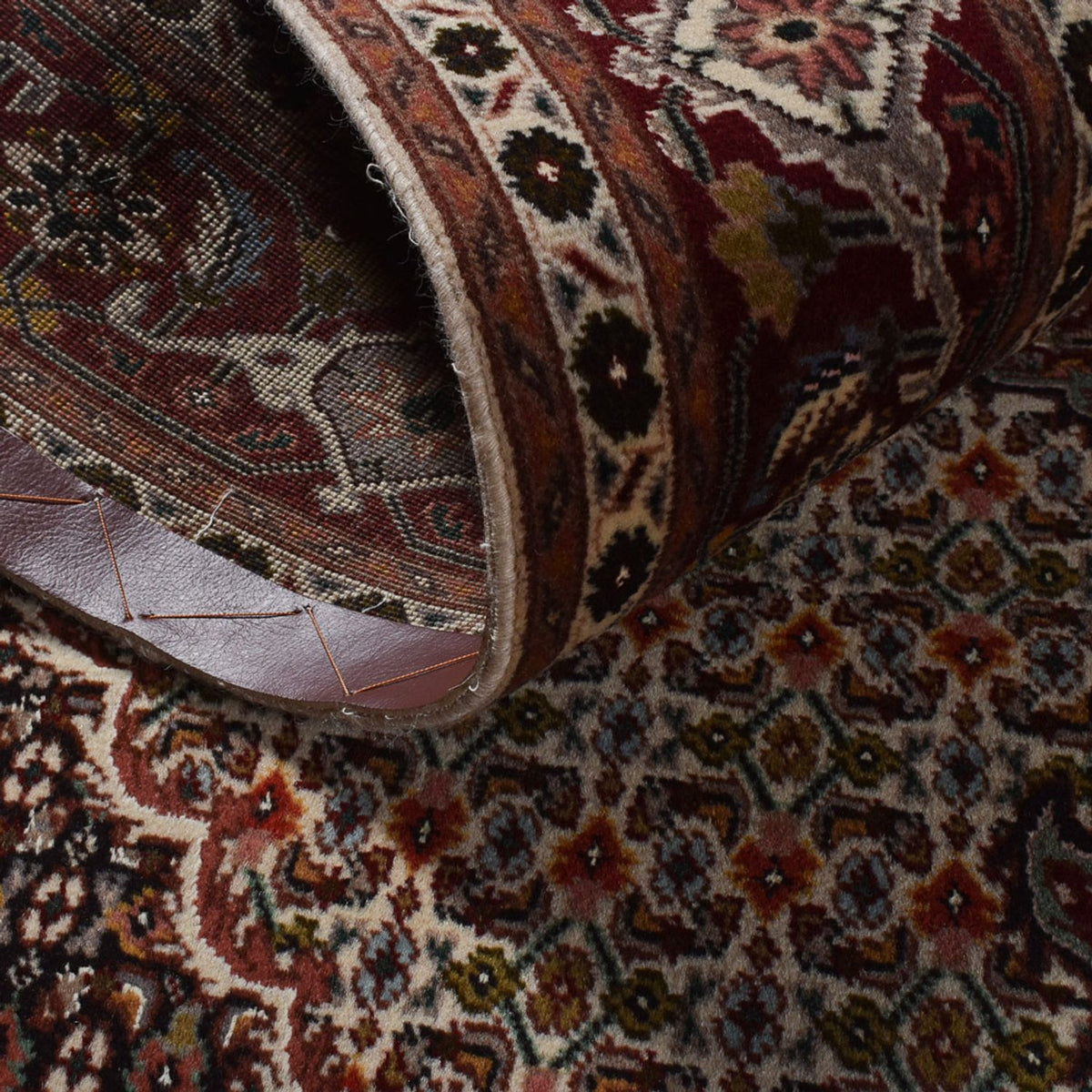 Tapis persan - Tabriz - Royal - 203 x 156 cm - marron clair