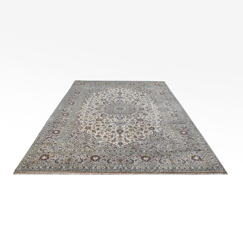 Tapis persan - Classique - Royal - 360 x 252 cm - gris