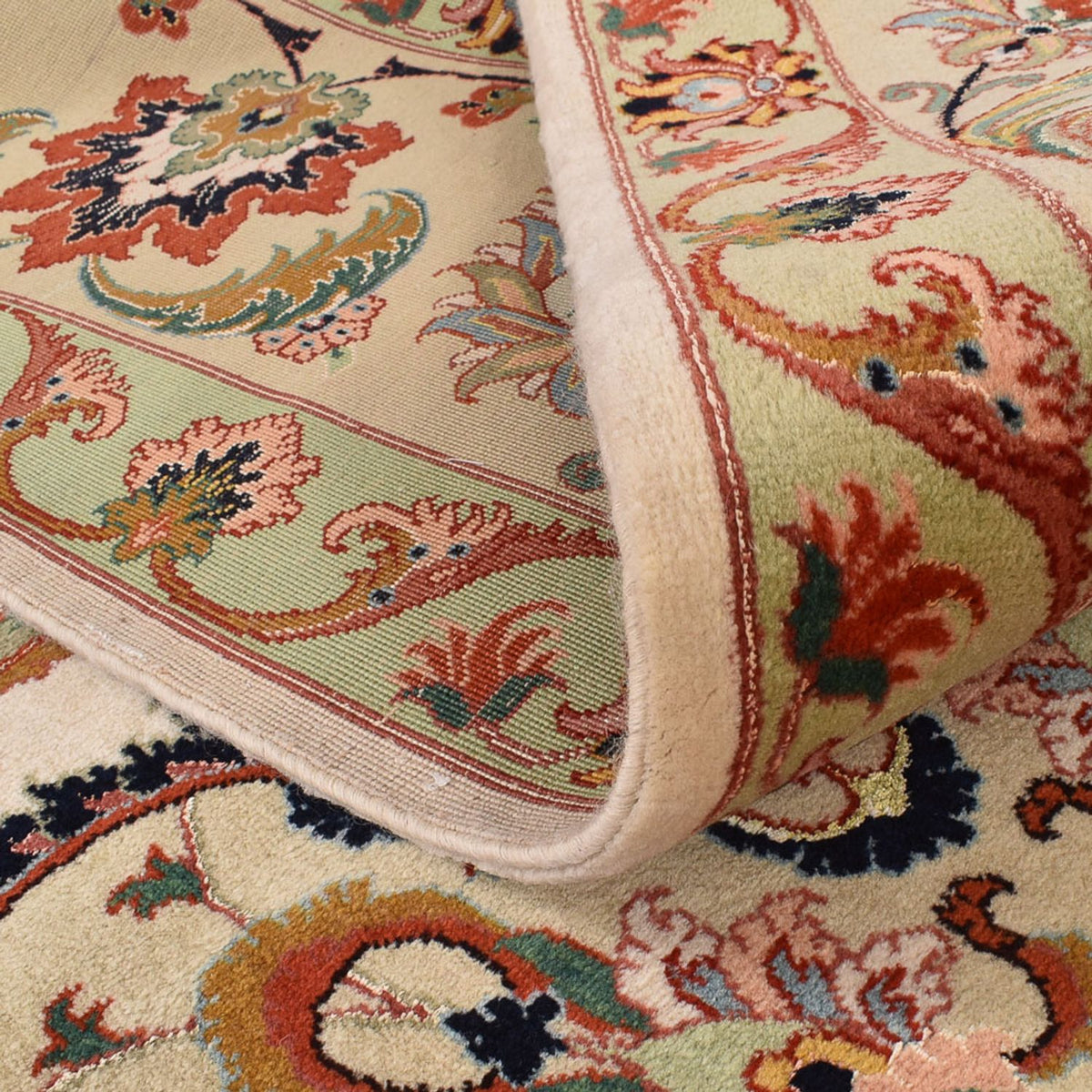 Tapis persan - Tabriz - Royal - 362 x 260 cm - beige