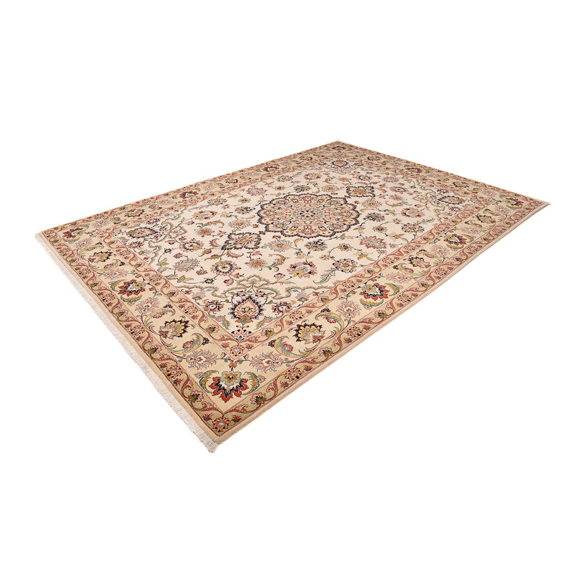 Tapis persan - Tabriz - Royal - 362 x 260 cm - beige