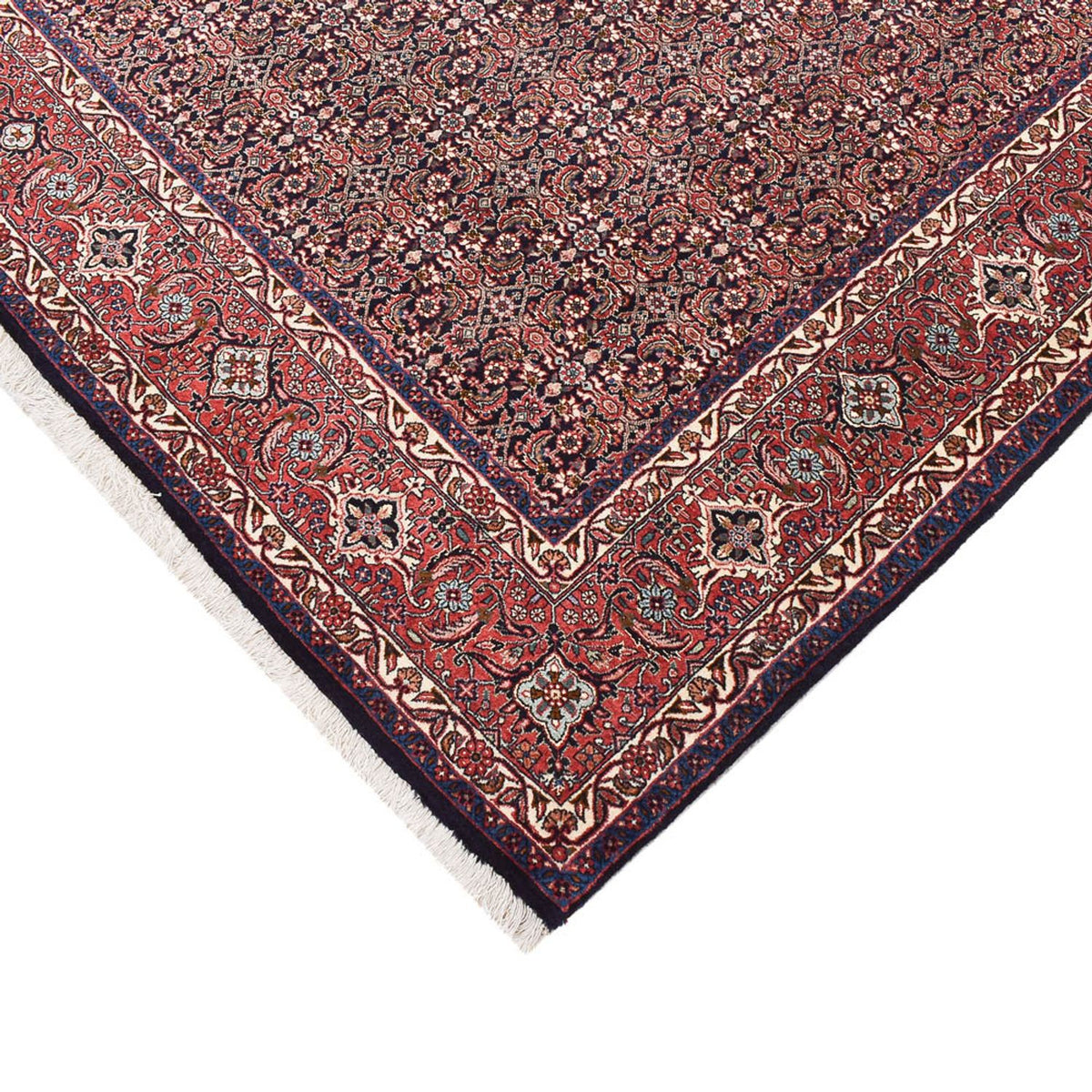 Tapis de couloir Tapis persan - Bidjar - 405 x 207 cm - rouille