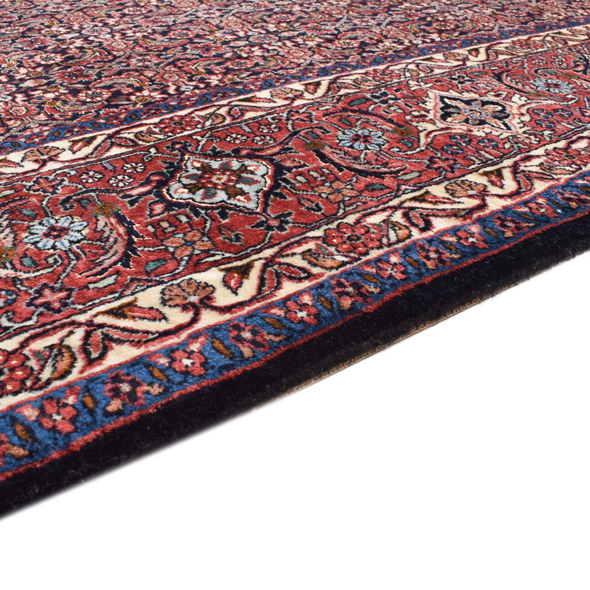 Tapis de couloir Tapis persan - Bidjar - 405 x 207 cm - rouille