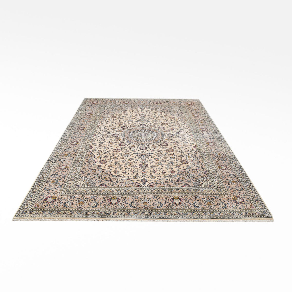 Tapis persan - Keshan - Royal - 347 x 244 cm - sable