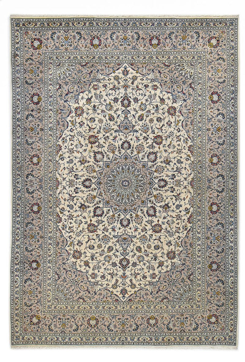 Tapis persan - Keshan - Royal - 352 x 245 cm - gris