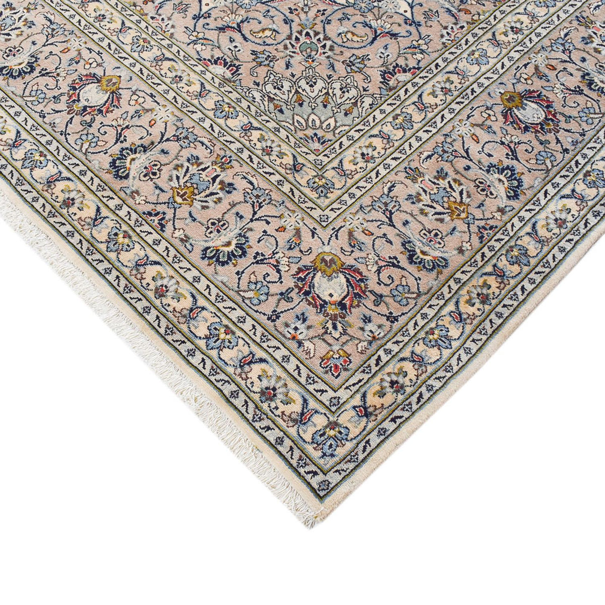 Tapis persan - Keshan - Royal - 352 x 245 cm - gris