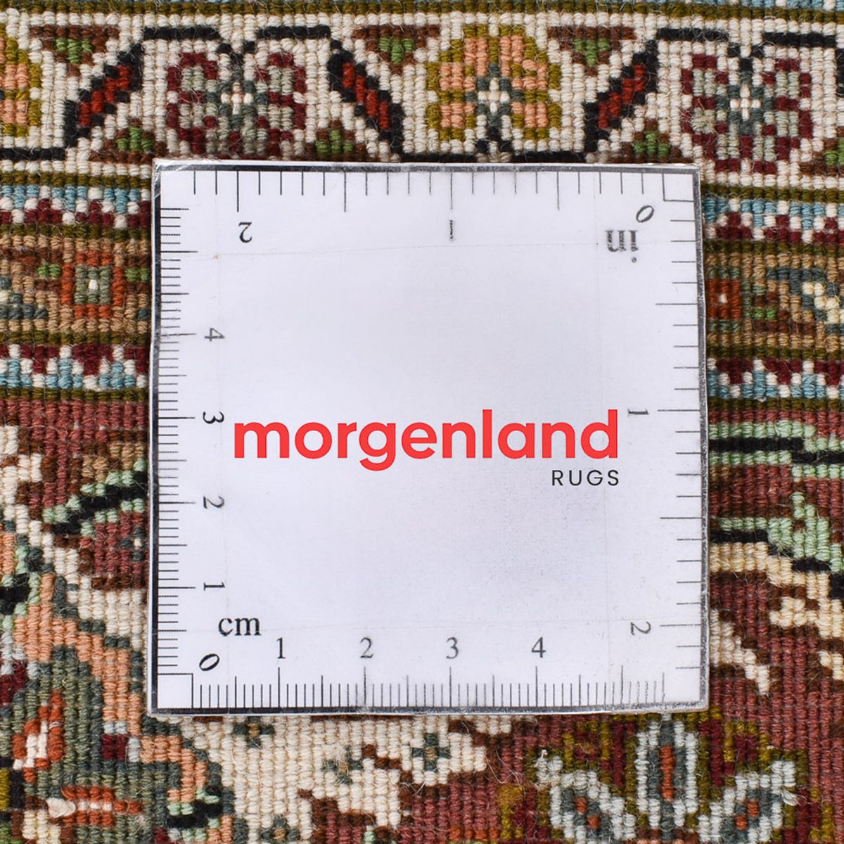 Tapis de couloir Tapis persan - Tabriz - Royal - 404 x 150 cm - marron clair