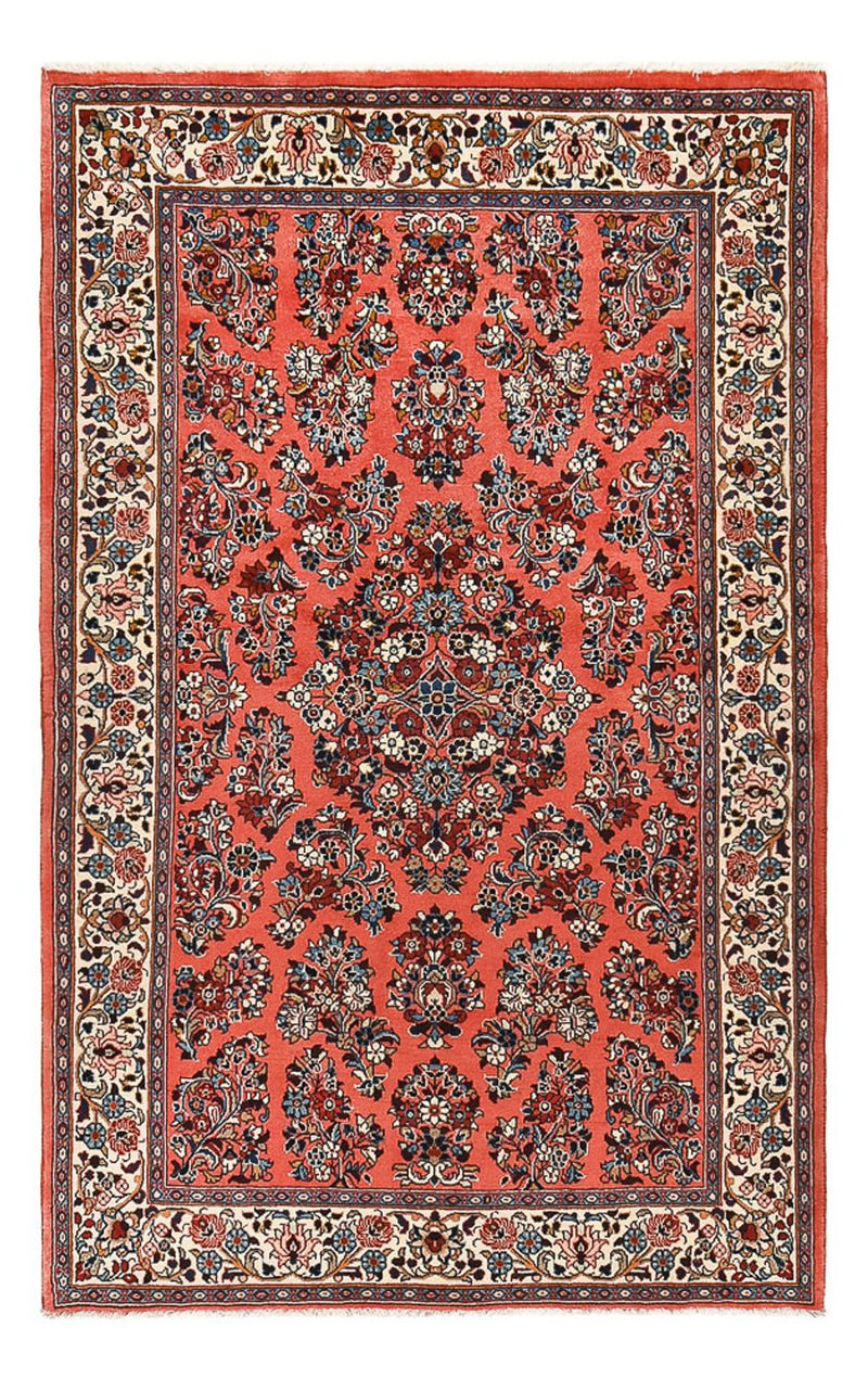 Tapis persan - Classique - 201 x 126 cm - rouge