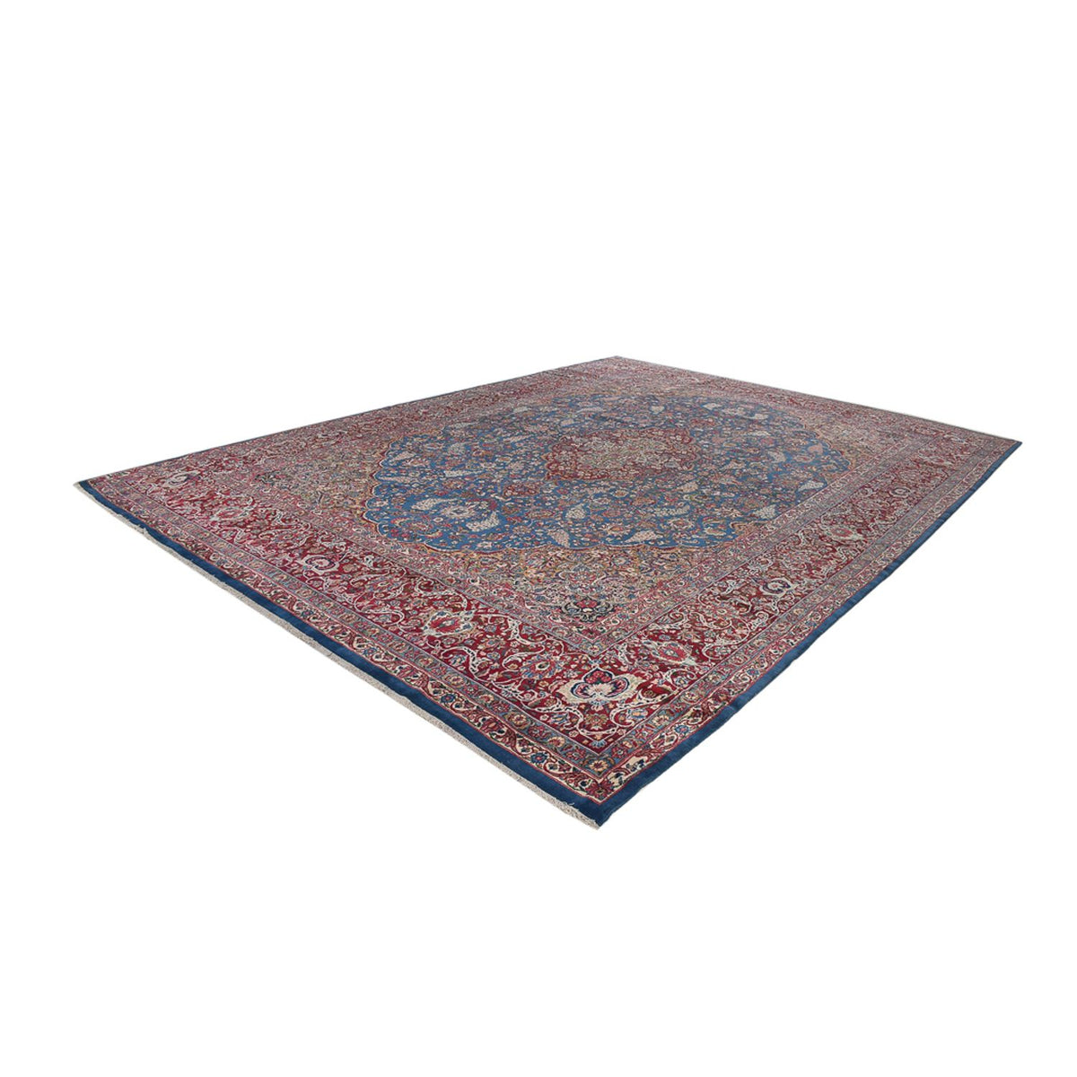 Tapis persan - Royal - 485 x 346 cm - bleu