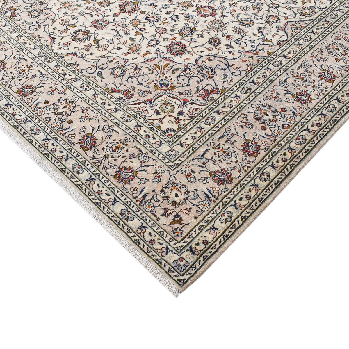 Tapis persan - Keshan - Royal - 347 x 253 cm - gris