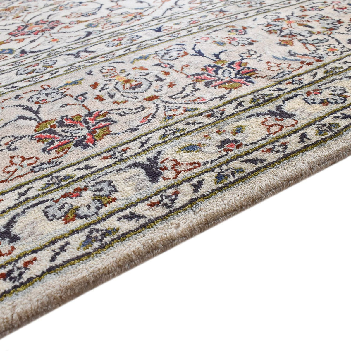 Tapis persan - Keshan - Royal - 347 x 253 cm - gris