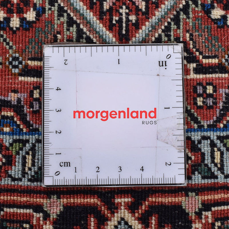 Tapis de couloir Tapis persan - Bidjar - 389 x 74 cm - marron