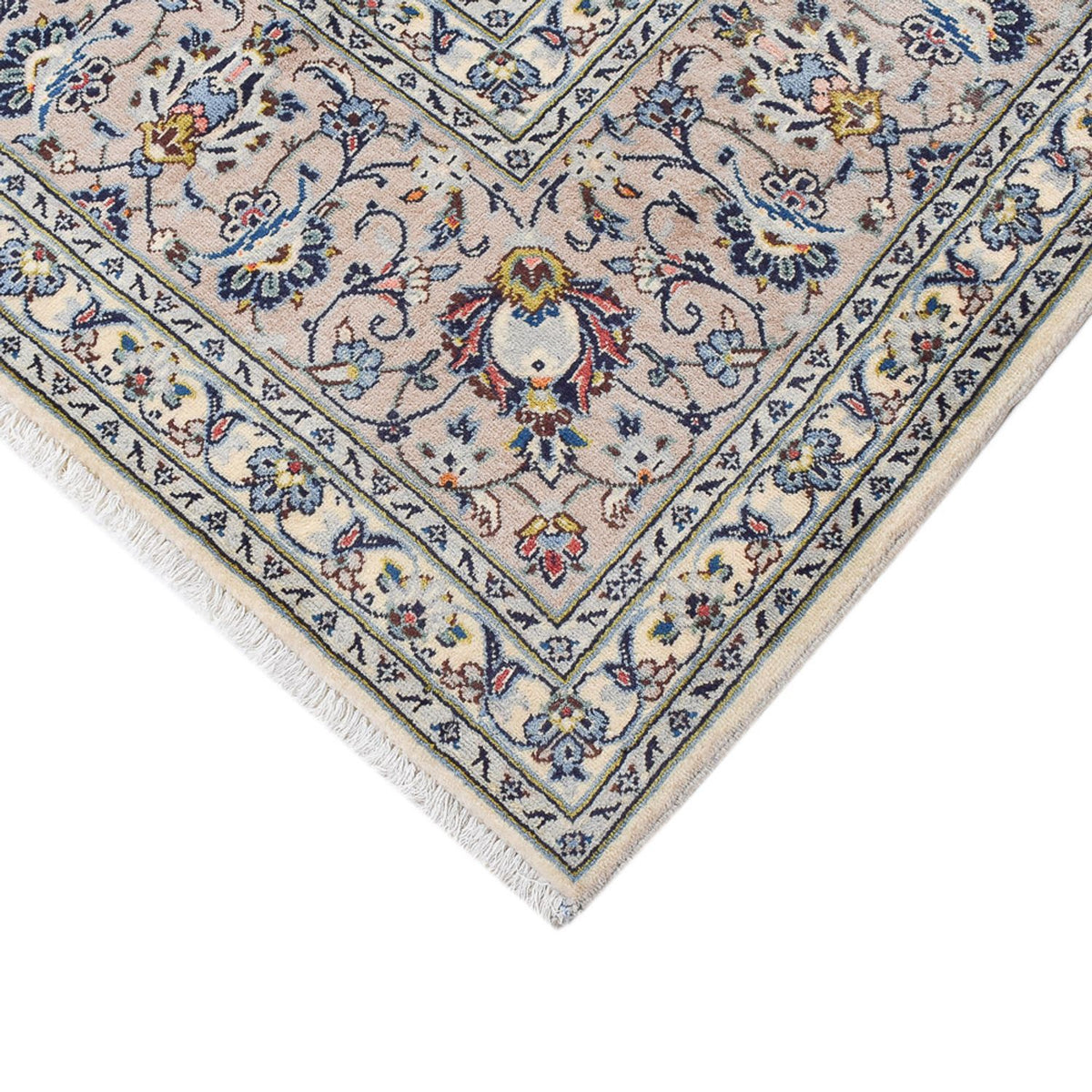 Tapis persan - Keshan - Royal - 340 x 250 cm - gris