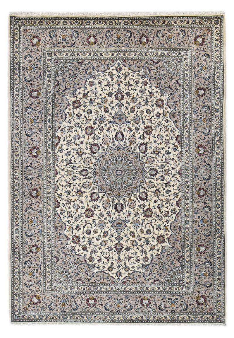 Tapis persan - Keshan - Royal - 352 x 250 cm - gris