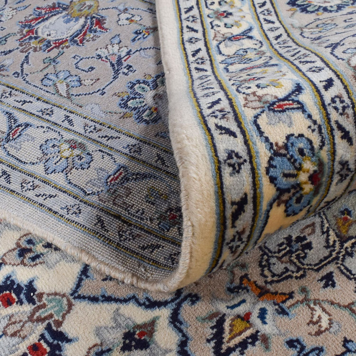 Tapis persan - Keshan - Royal - 352 x 250 cm - gris